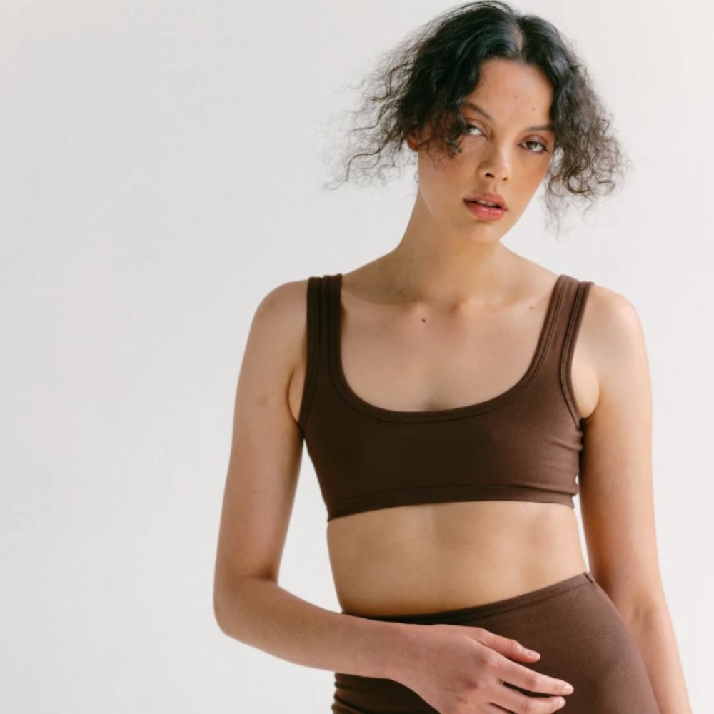 arq  wide-strap bra